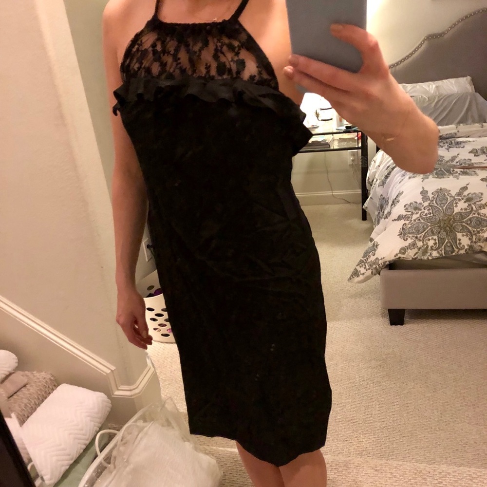 Rebecca Taylor Classic Black Cocktail dress